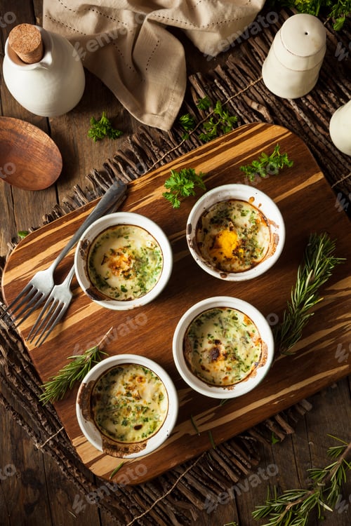 Preview: Cream Egg Bake in Ramekin