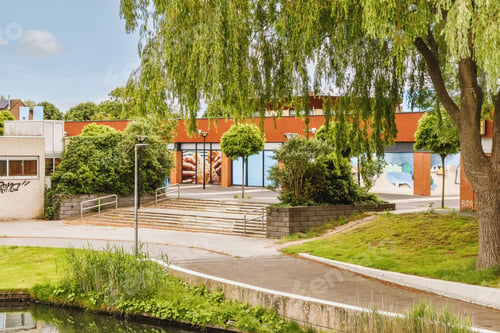 Preview: Panorama view of brick houses