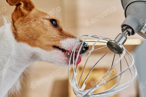 Preview: Dog lick electric kitchen mixer whisk