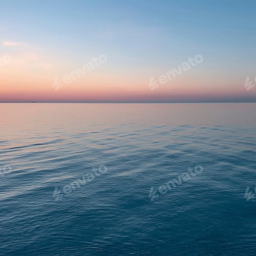 Preview: Sunset over sea