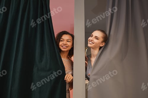 Preview: Two Young Women in Dressing Rooms