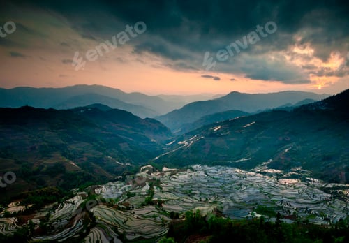Preview: Terraced rice fields, Yuanyang, China