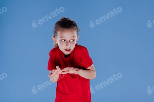 Preview: Worried Young Girl Looks Off To The Side