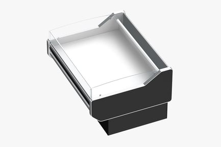 Preview: Open Horizontal Freezer Display for Supermarket Food Storage