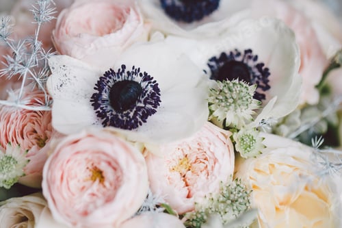 Preview: beautiful bohemian wedding flower bouquet