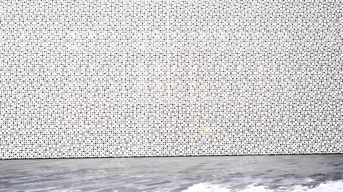 Preview: Abstract architectural pattern. Futuristic wall. Architectural wall made in futuristic style in