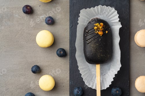 Preview: Cake pops in form of popsicle on stick
