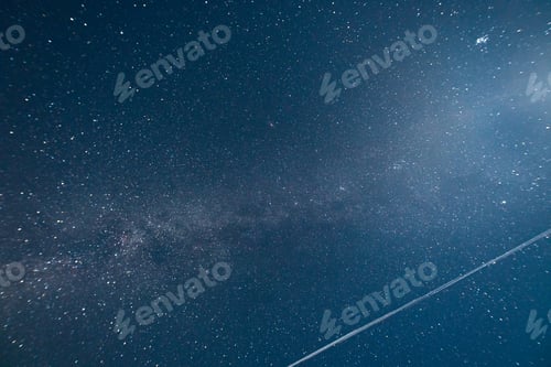 Preview: Milky way in the night starry sky