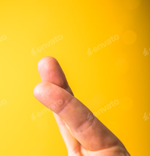 Preview: A happy finger family in love with heart under the umbrella, valentines day