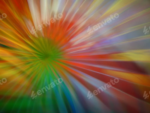 Preview: Colorful shot of intersecting refracted abstract light layers
