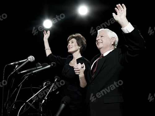 Preview: Politicians waving