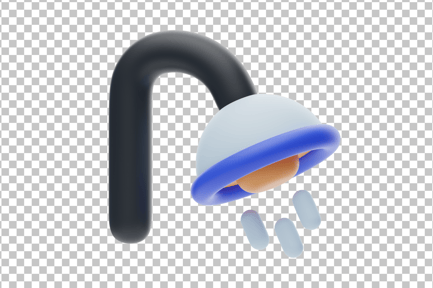 Aperçu: Icône Shower 3D