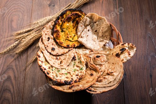 Preview: Indian Bread Basket