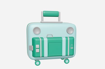 Preview: Checked Baggage Travel Suitcase