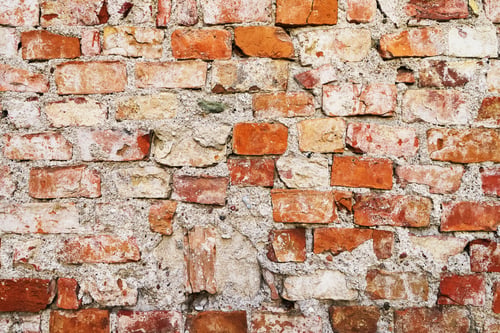 Preview: Old brick wall, grunge background. Copy space