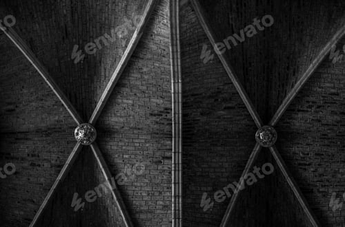 Preview: Ceiling details in a cathedral