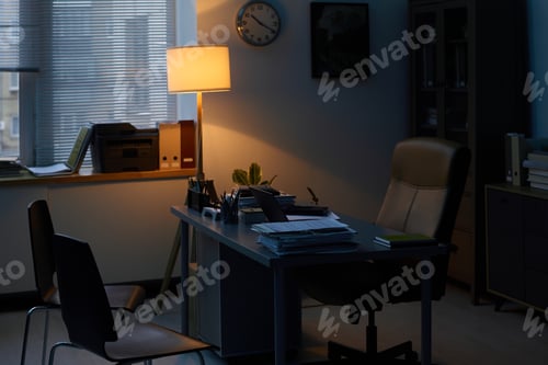 Preview: Dark office of school psychologist