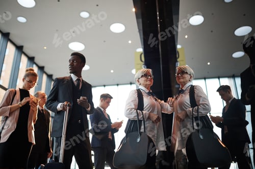 Preview: Group of people travelling