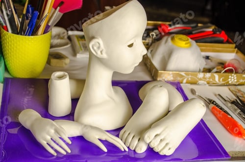 Preview: The process of making dolls.