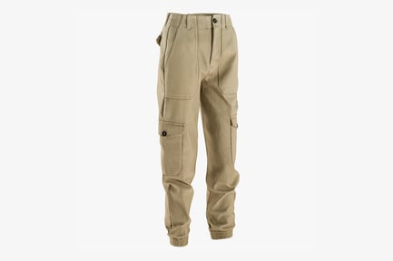 Preview: Women's Beige Military Cargo Pants