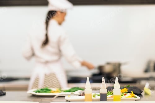Preview: Pretty professional chef cooking.