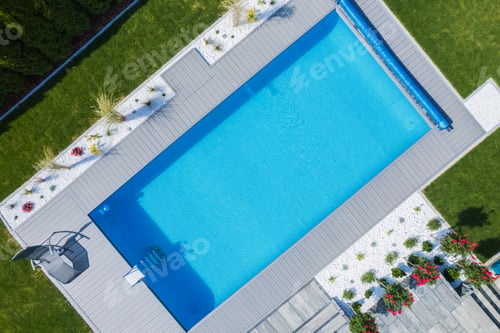 Preview: Residential Outdoor Swimming Pool Top View