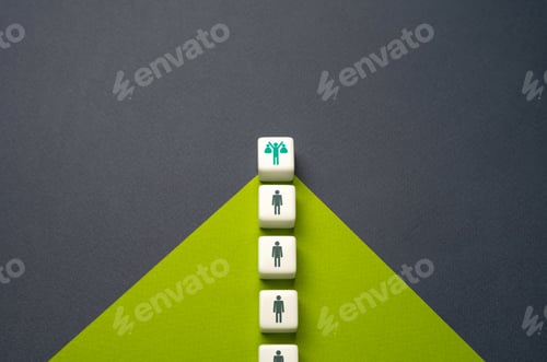 Preview: Investments and financial success. Financial Pyramide.
