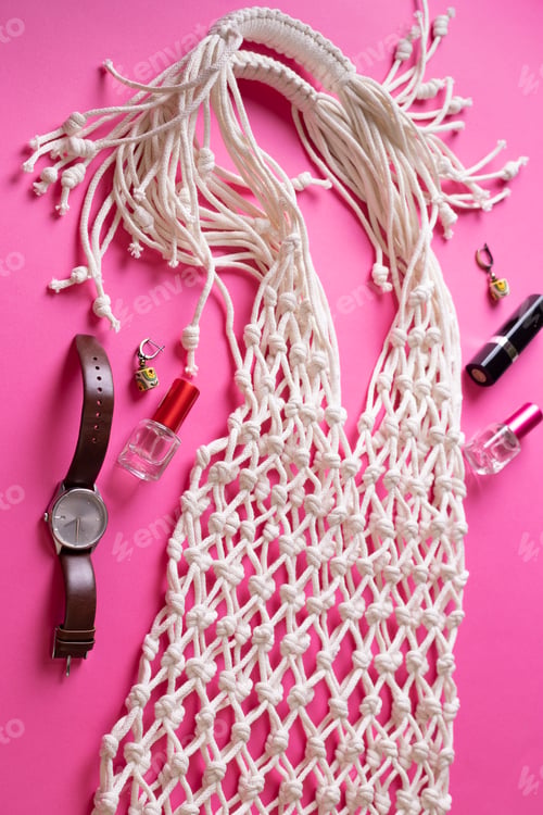 Preview: string bag macrame