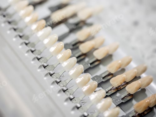 Preview: Palette for tooth color,