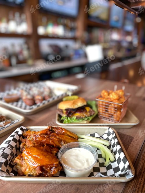 Preview: Food and drink, wings and burgers