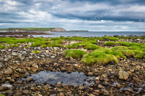 Visualização: Wild Atlantic way, Silverstrand beach, Galway, Ireland