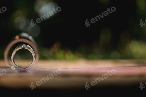 Preview: wedding rings,vintage picture style