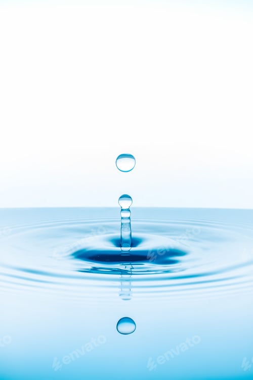 Preview: water drops falling