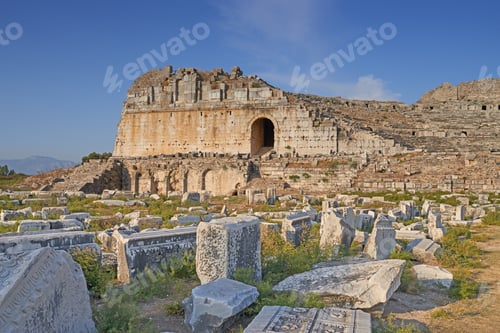 Preview: Miletus ancient city amphitheater, Turkey