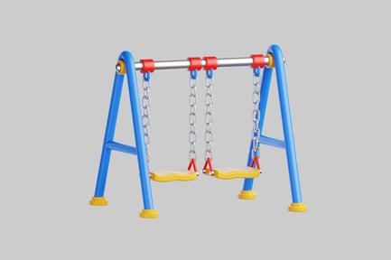 Preview: Playground swings set with chains