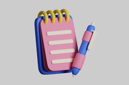 Preview: Notebook and pen duo