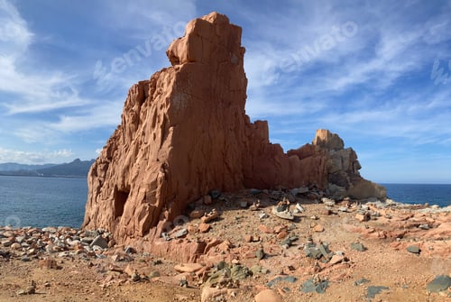 Preview: Fantastic rock formation near the sea