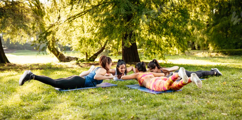 Preview: Fitness Class Stretching