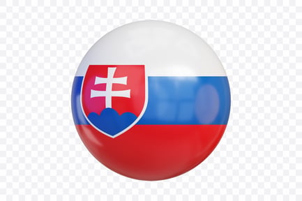 Preview: 3D Slovakia Flag