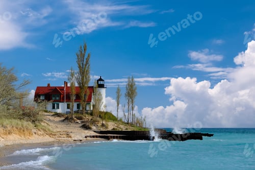 Preview: Point Betsie Lighthouse, built in 1858