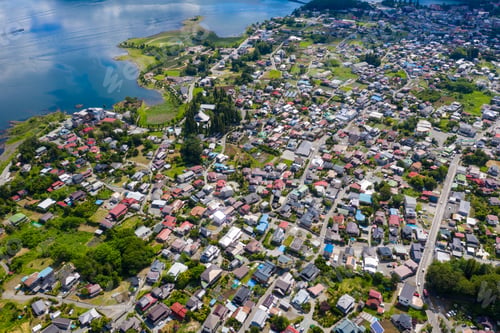 Preview: Drone fly over Kawaguchiko in Japan