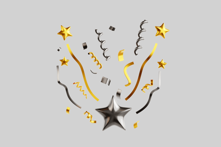 Preview: Star Confetti Explosion