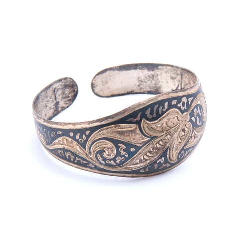 Preview: Old Indian silver bracelet.