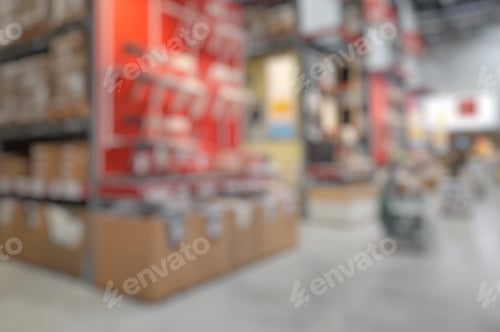 Preview: Blur image of interior furniture store