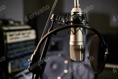 Preview: Microphone In Modern Studio