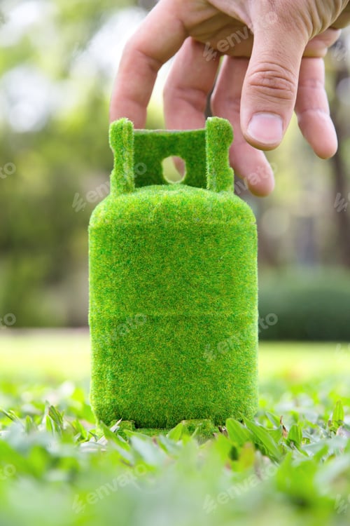 Preview: Green gas tank concept.