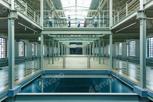 Preview: Modern multi storey industrial building