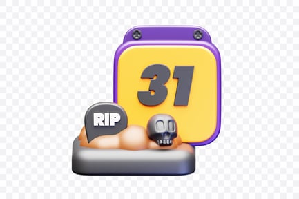 Preview: RIP Calendar Date Badge