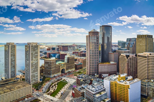 Preview: Boston, Massachusetts Aerial View And Skyline