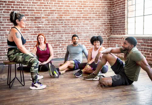 Visualização: Relaxamento após um treino intenso